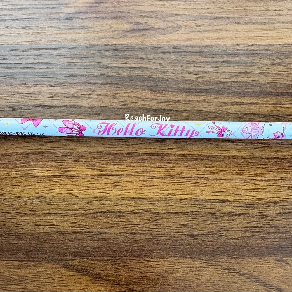 Hello Kitty Sanrio Pencil 2013 Wood #2 Pencil Ballerina Pink White Pointe Shoes